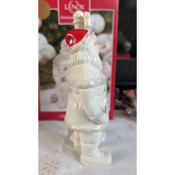 Lenox North Pole Santa 8.25” Holiday With Box - Picture 7 of 15